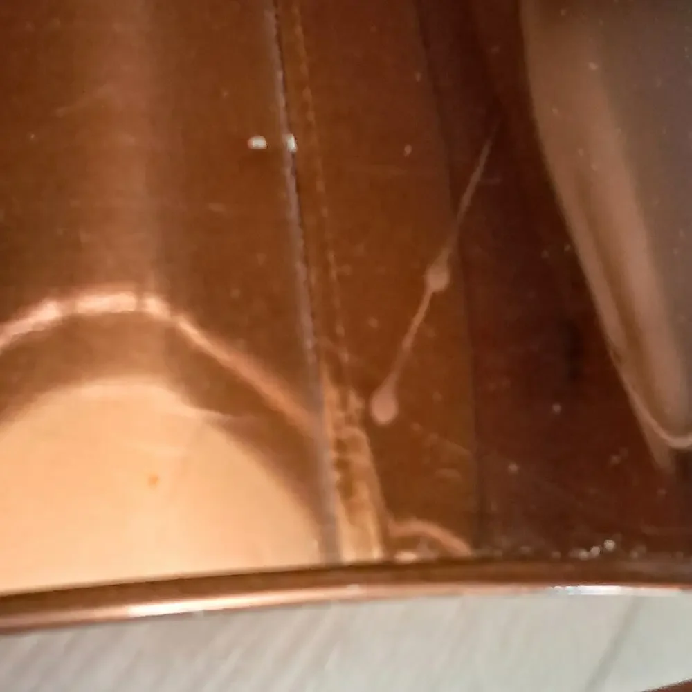 Copper Canister Home Decor Storage Container with Lid Kitchen Bathroom Trashcan